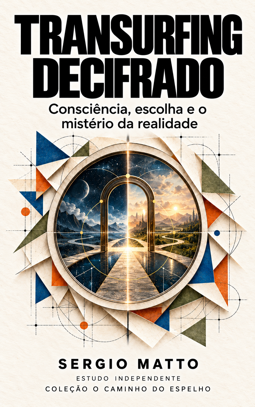 Capa aprovada de Transurfing Decifrado, de Sergio Matto